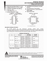 DataSheet SN74HC193 pdf